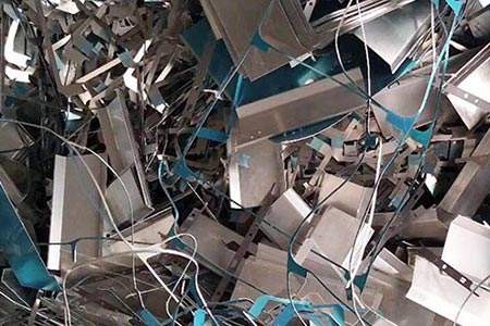 温州瓯海景山废弃口罩机回收 废弃五金设备回收 